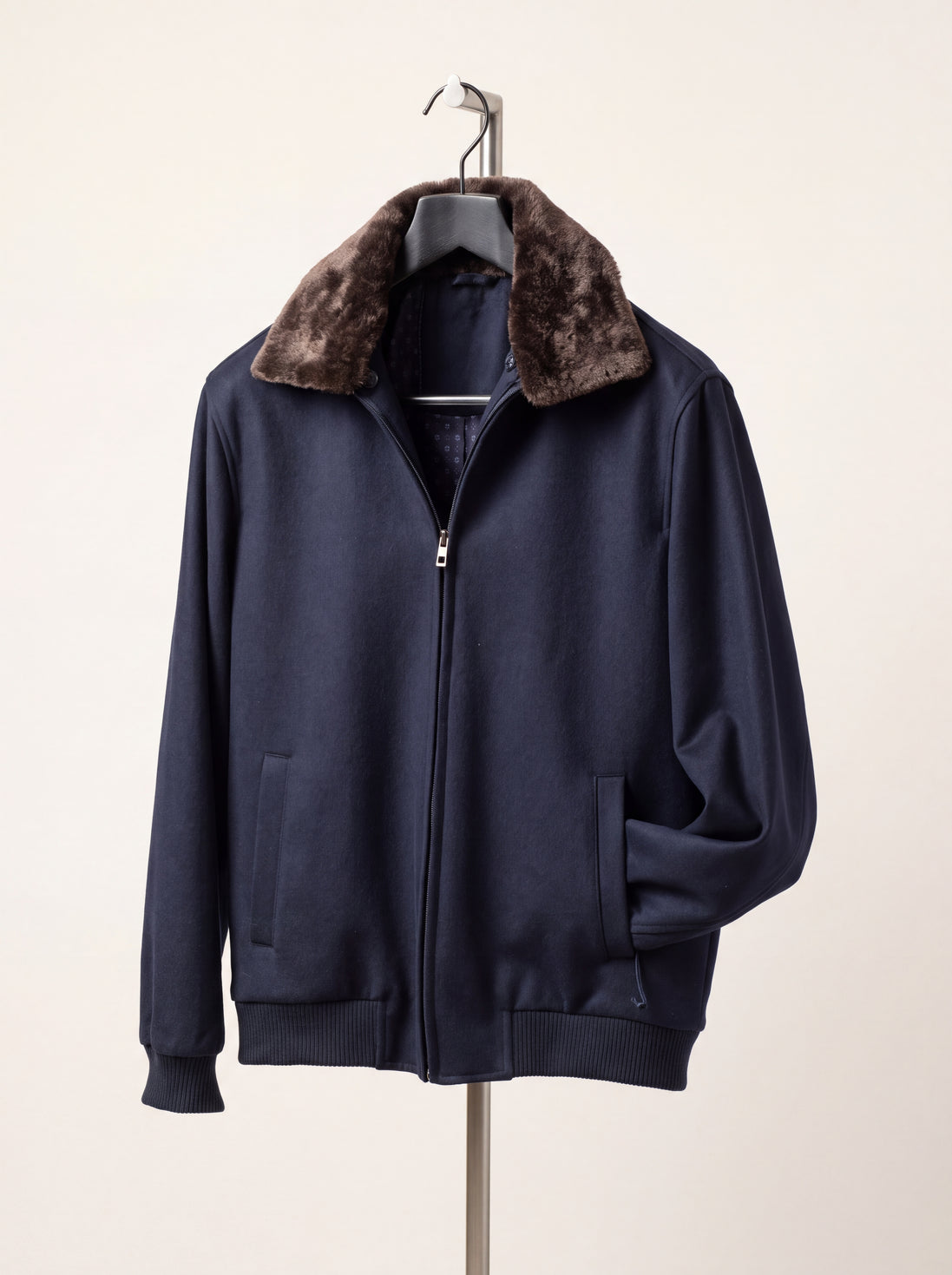 Bomber Jacket - Navy