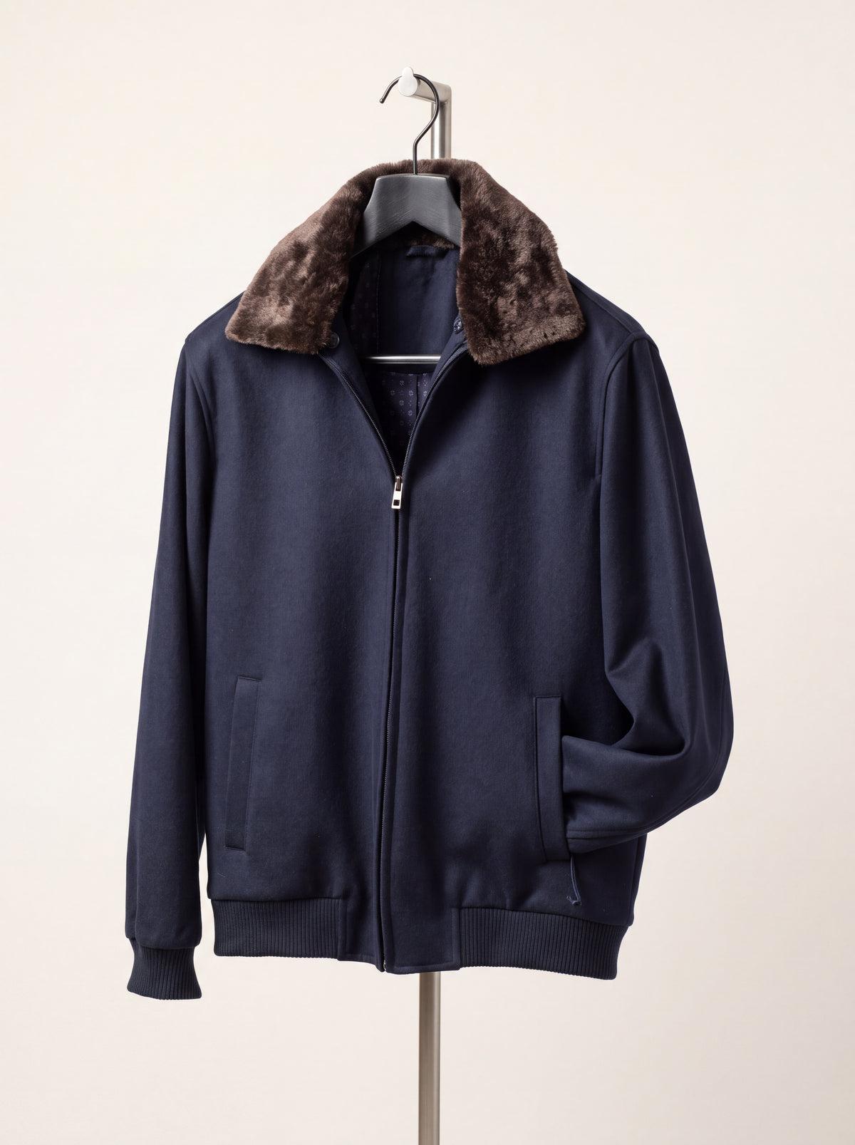 Bomber Jacket - Navy
